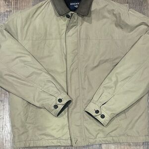 VTG Dockers Men's Quilted Lined Jacket